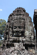 One of the towers in the Bayon temple