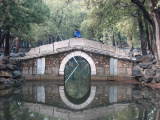 At a quiet part of the Summer Palace