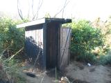 One of the toilets at Machame camp