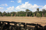 Views from Terrace of the Elephants inside Angkor Thom