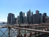 View to Manhattan from Brooklyn Bridge