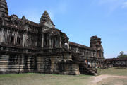 View towards stairs leading to 3rd level at Angkor Wat