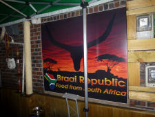 At the South African restaurant Braai Republic in Seoul