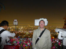 Gard at N Tower in Seoul by night