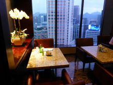 View from the lounge at Westin Chosun Seoul