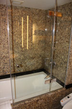 Shower at Westin Chosun Seoul