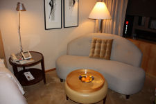 Sofa in the room at Westin Chosun Seoul